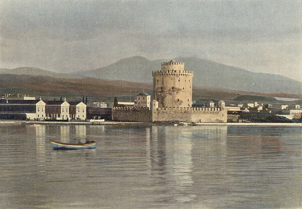 Salonique, La Tour Blanche (colour photo)
