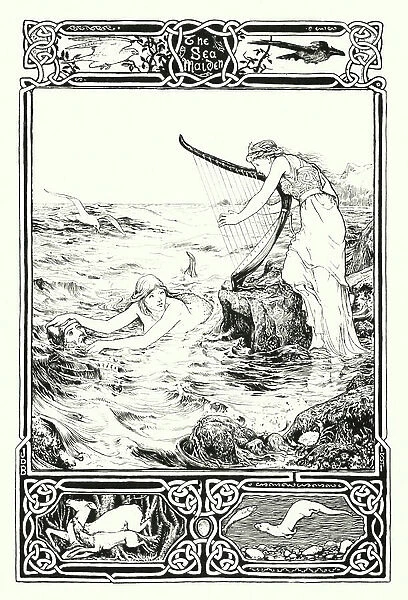 The Sea-Maiden (litho)