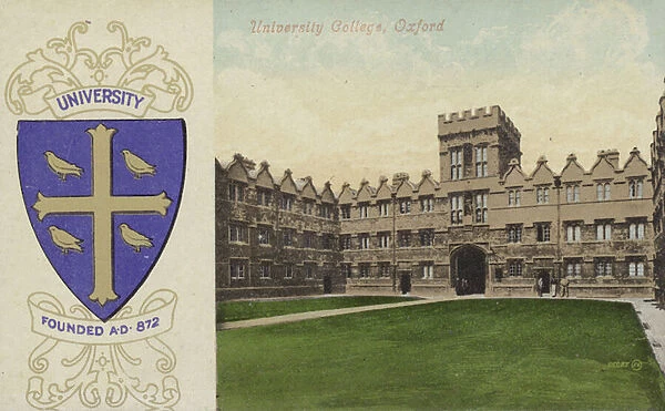 University College, Oxford (colour photo)