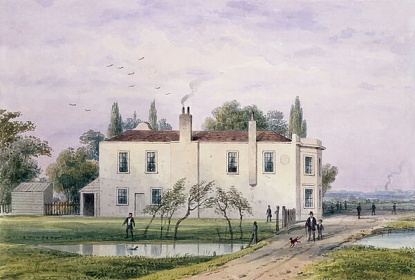 View of Copenhagen House, 1853 (w  /  c on paper)