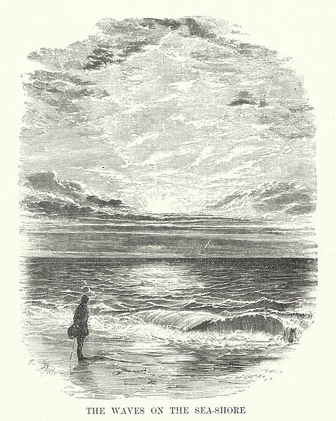 The Waves on the Sea-Shore (engraving)