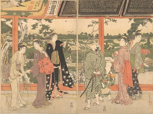 Print Edo period 1615-1868 1757-1820 Japan