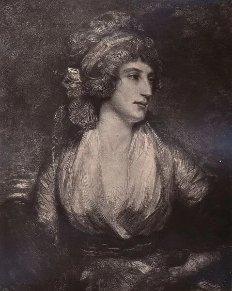 Anna Seward, English writer and poet, c late 18th or early 19th century (1894)