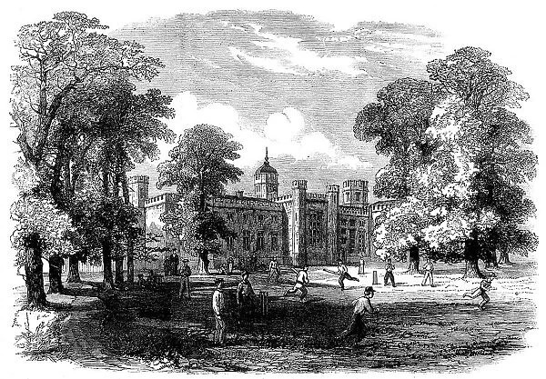 The Great Schools of England, Rugby School, 1862. Creator: Unknown