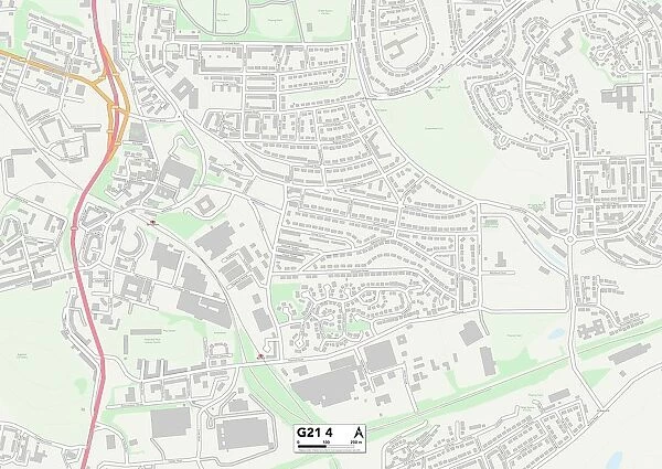 Glasgow G21 4 Map