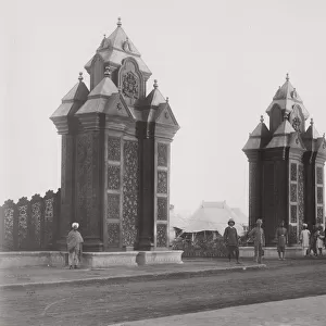 Delhi Durbar, probably 1911, camp entrance
