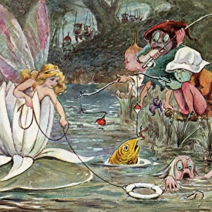 Fairy & a drowning pixie