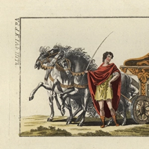 Four-horse chariot of the Praetorian Prefect