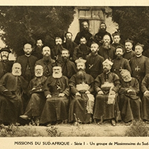 A group of Missionaries in South Africa