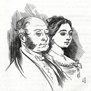Man and woman at the Opera