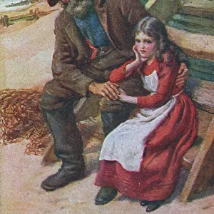 Mr Peggotty and Little Emily - David Copperfield, Dickens