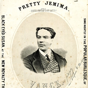 Music cover, Pretty Jemima sung by Vance