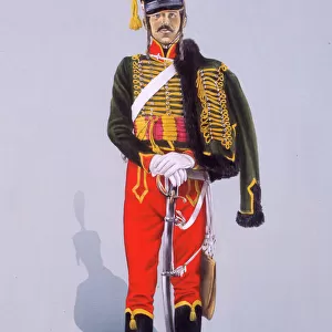 Napoleonic War - Hussar of the French 7th Hussars
