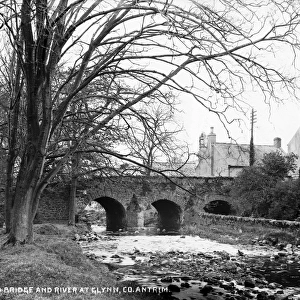 Old Bridge and River at Glynn, Co Antrim