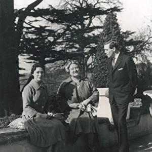 Princess Margaret and Anthony Armstrong Jones with Queen Mot