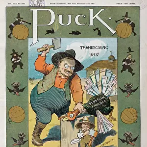 Puck Thanksgiving 1907