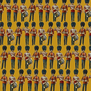 Repeating Pattern - guardsmen, yellow