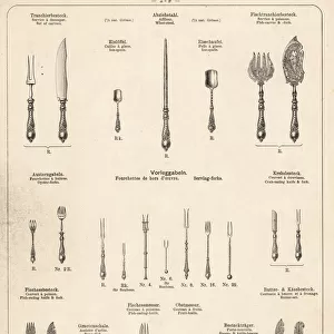 Serving forks and knives