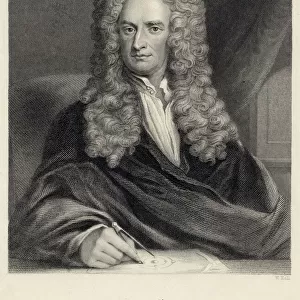 Famous inventors and scientists Mouse Mat Collection: Isaac Newton