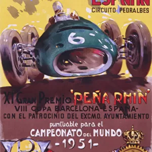 Sport Poster Print Collection: Motor Sport