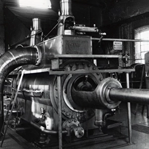 Steam powered winding engine, South Wales