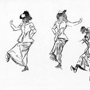 Studies for A Coster Girl Dancing