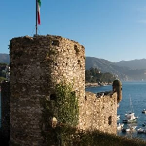 The 16th century castle, Santa Margherita Ligure, Genova (Genoa), Liguria, Italy, Europe