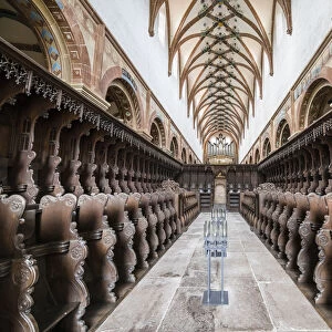 Interior of Maulbronn Monastery, UNESCO World Heritage Site, Baden Wurttemberg, Germany