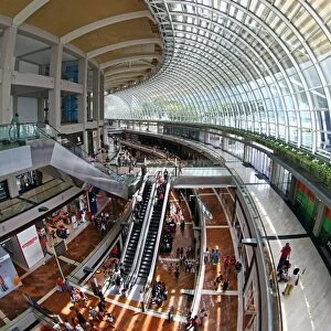 Marina Bay Sands shopping centre and shops in Singapore, Republic of Singapore