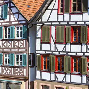 Traditional Half Timbered buildings in Schiltachs Picturesque Medieval Altstad