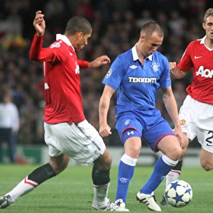 Battle of the Brits: Kenny Miller vs Darren Fletcher - Manchester United vs Rangers, 0-0 in UEFA Champions League Group C