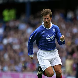 Celebrating Rangers Nine-in-a-Row: Brian Laudrup Leads Rangers Select vs Scottish League Select at Ibrox Anniversary Match