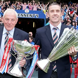 Champions League Bound: Smith and Weir's Triumphant Return with Rangers (Kilmarnock vs Rangers, SPL 2010-11)