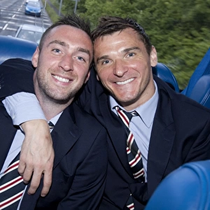 Champions on the Move: McGregor and McCulloch Heading to Ibrox for Clydesdale Bank Scottish Premier League Match vs. Kilmarnock