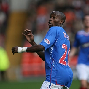 DaMarcus Beasley Scores the Winning Goal for Rangers Against Dundee United at Tannadice Park (2-1)