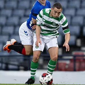 Dramatic Moment: Kai Kennedy Fouled in Scottish FA Youth Cup Final at Hampden Park (Celtic vs Rangers)