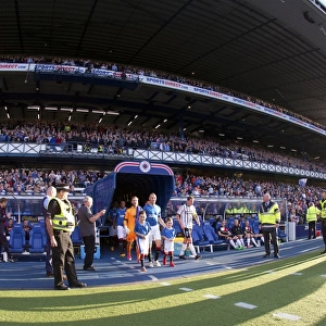 Electric Atmosphere: Rangers Football Club's Scottish Cup Victory Celebration at Ibrox Stadium (2003)