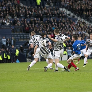 Fraser Aird's Dramatic Winning Goal: Rangers Secure Scottish Third Division Victory at Hampden Park (Queens Park 0-1 Rangers)