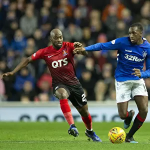 Glen Kamara in Action: Rangers vs. Kilmarnock - Fifth Round Replay, Scottish Cup, Ibrox Stadium