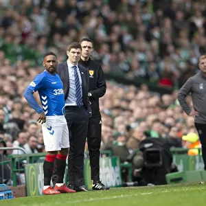 Jermain Defoe on the Brink: Rangers Striker Prepares to Enter the Battlefield at Celtic Park