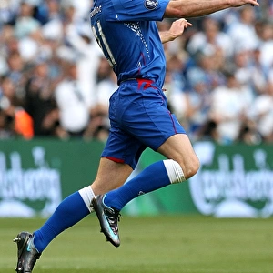Kirk Broadfoot's Unforgettable Moment: Rangers FC at UEFA Cup Final 2008 vs FC Zenit Saint Petersburg - Manchester Stadium