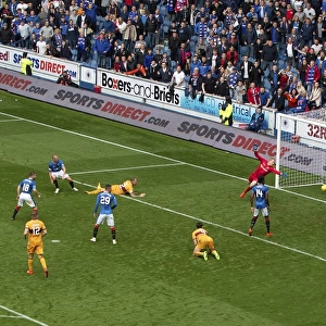 Season 2016-17 Jigsaw Puzzle Collection: Rangers 2-1 Motherwell