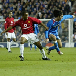 Manchester United Triumphs Over Rangers: 22/10/03 (Rangers 0-1 Manchester United)