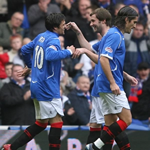 Nacho Novo and Kevin Thomson: 5-0 Rangers Thriller vs Inverness Caledonian Thistle (Clydesdale Bank Premier League, Ibrox)