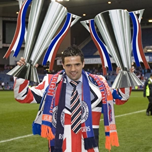 Nacho Novo's Euphoric League-Winning Moment: Rangers FC Claims SPL Championship (2009-2010)