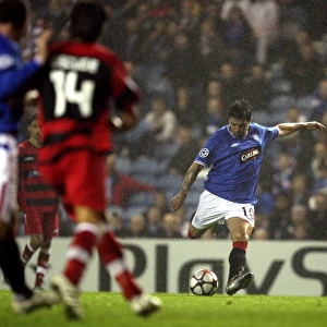 Nacho Novo's Unforgettable Goal: Rangers 1-4 Sevilla in the UEFA Champions League at Ibrox Stadium