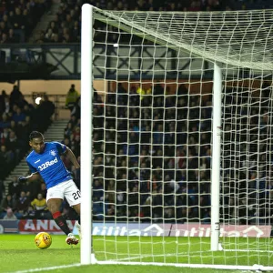 Rangers Alfredo Morelos Scores the Dramatic Winner in Scottish Cup Fifth Round Replay Against Kilmarnock at Ibrox Stadium