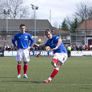 Rangers David Templeton Scores Stunning Free-Kick: East Stirlingshire 2-4 Rangers (Scottish Third Division, Ochilview Park)