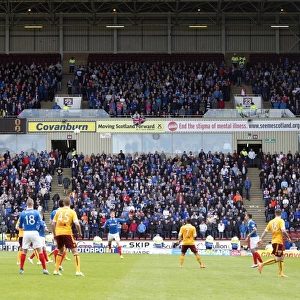 Rangers Fans Euphoria: 2003 Scottish Premiership Play-Off Final Victory at Fir Park
