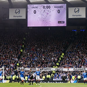 Rangers Fans Pay Tribute to Ugo Ehiogu with Memorial Banner at Scottish Cup Semi-Final